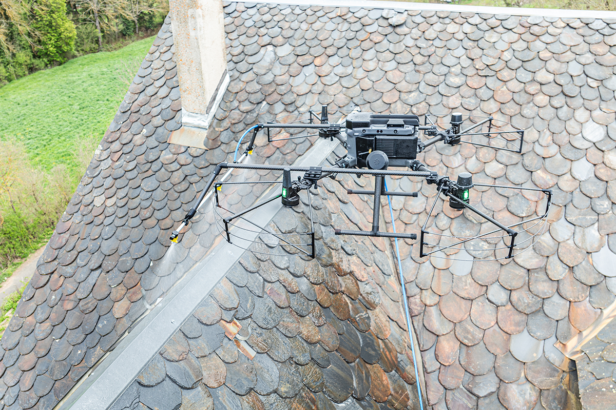 Toiture façade Drone Expertise Lozere