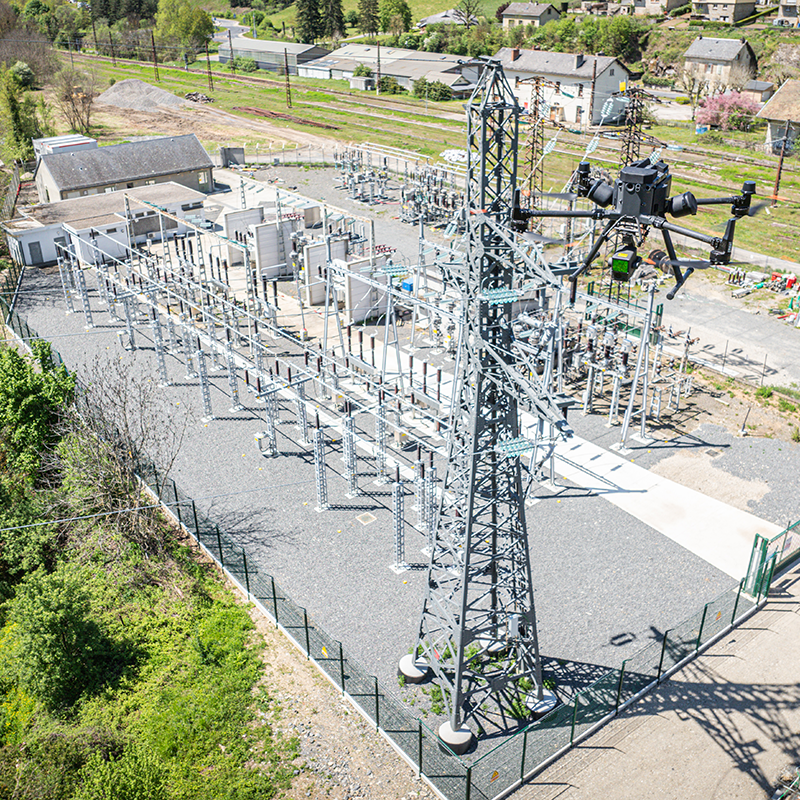 Réseaux Electriques Drone Expertise Lozère