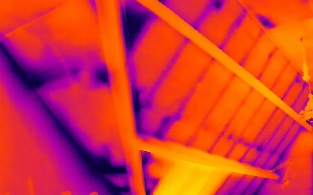 Thermographie interieur drone expertise