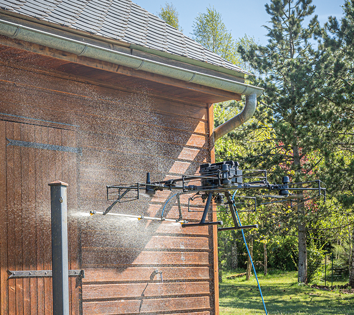 Toiture façade Drone Expertise Lozere