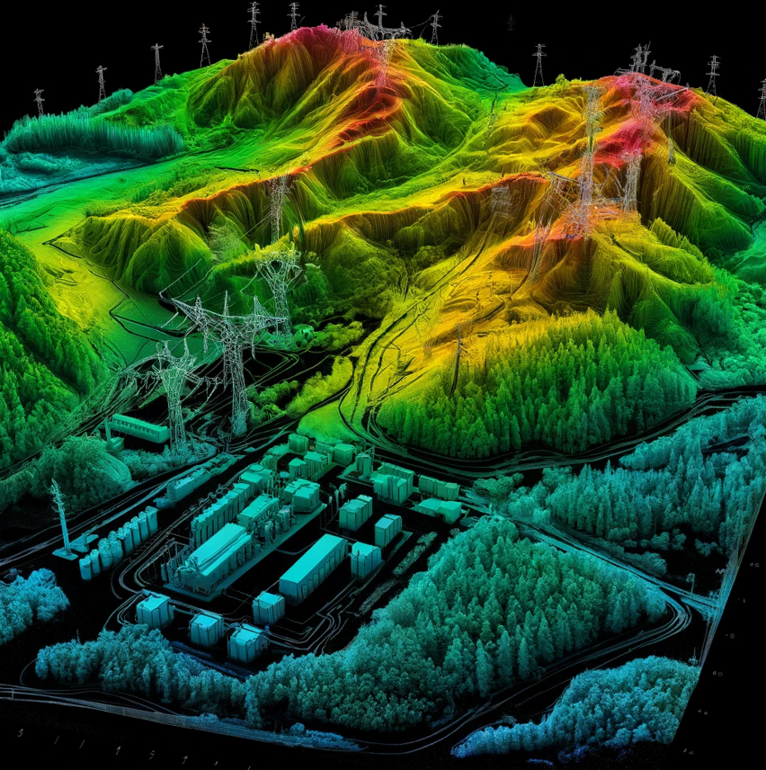 Lidar Drone Expertise Lozere