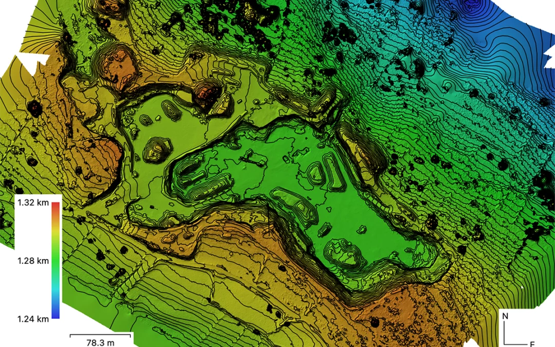 Topographie drone expertise lozere